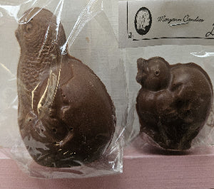 Chocolate Chick on Egg