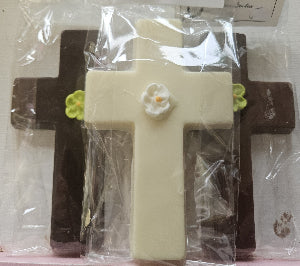Flat Chocolate Cross