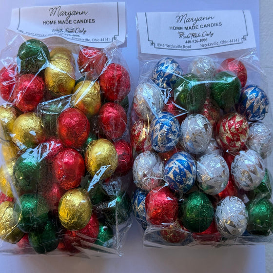 Christmas Chocolate Balls